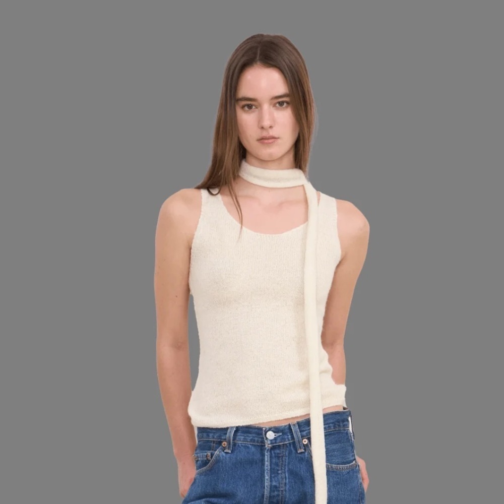 urban sophistication Samantha Top in Cream New with Tags!